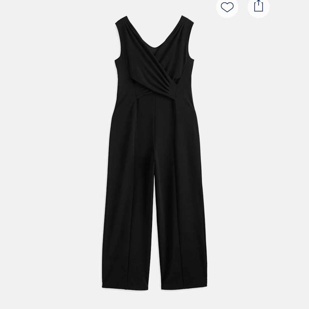 Miella Maternity Front Twist Jumpsuit - Picture 5 of 12